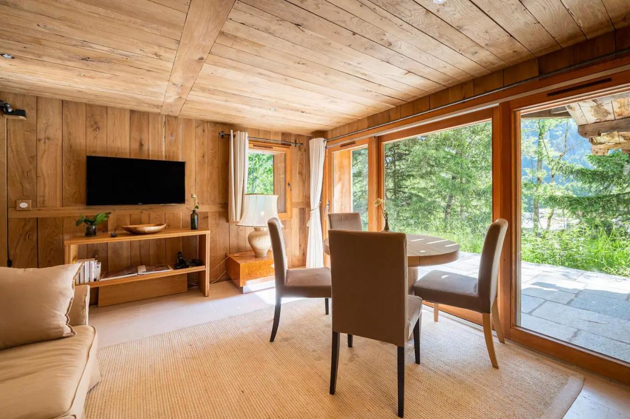 Chalet Ananda Avec Sauna, Baignoire Balneo Et Terrasse Chamonix Kültér fotó