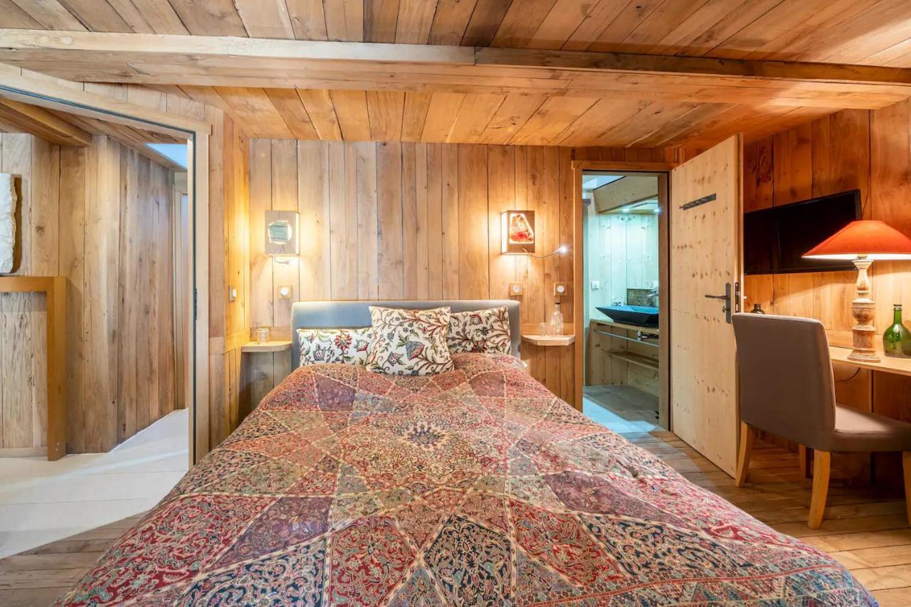 Chalet Ananda Avec Sauna, Baignoire Balneo Et Terrasse Chamonix Kültér fotó