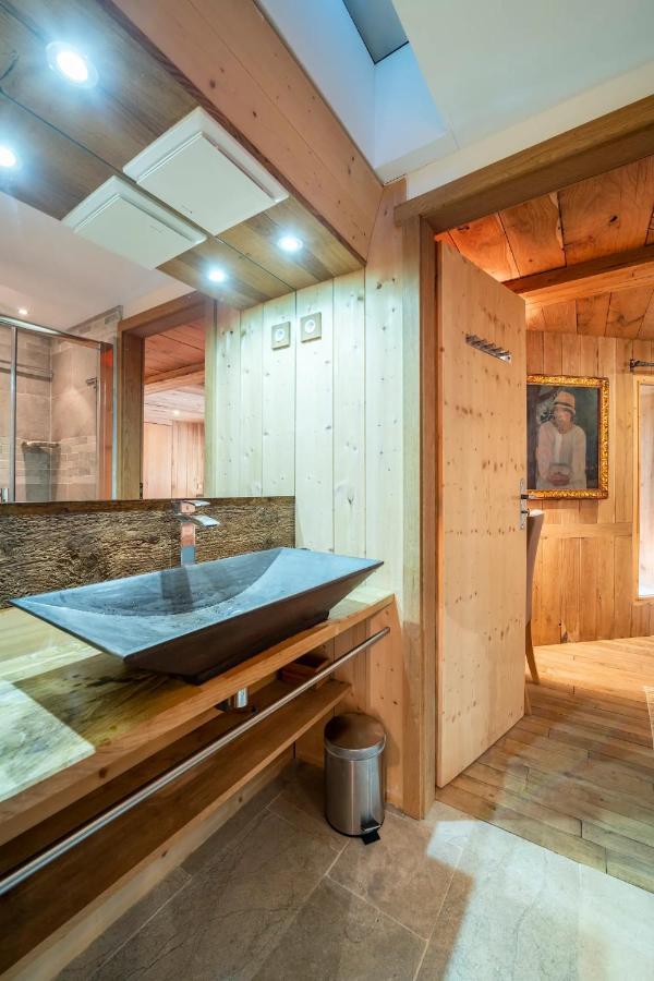 Chalet Ananda Avec Sauna, Baignoire Balneo Et Terrasse Chamonix Kültér fotó